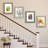 8X10 Picture Frame Set Of 4, Rustic Farmhouse Picture Frames For Table Or Wall Hanging