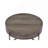 Coffee Table Weyton Light Brown & Champagne Finish.