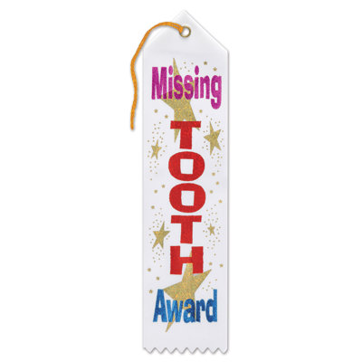 Ruban Missing Tooth Award