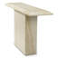 Outdoor Console Table Charles Faux Travertine