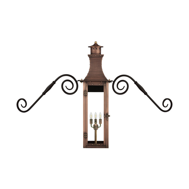 Bishop Outdoor Wall Lantern