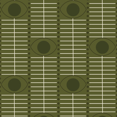 Osidan - Papier peint olive oasis