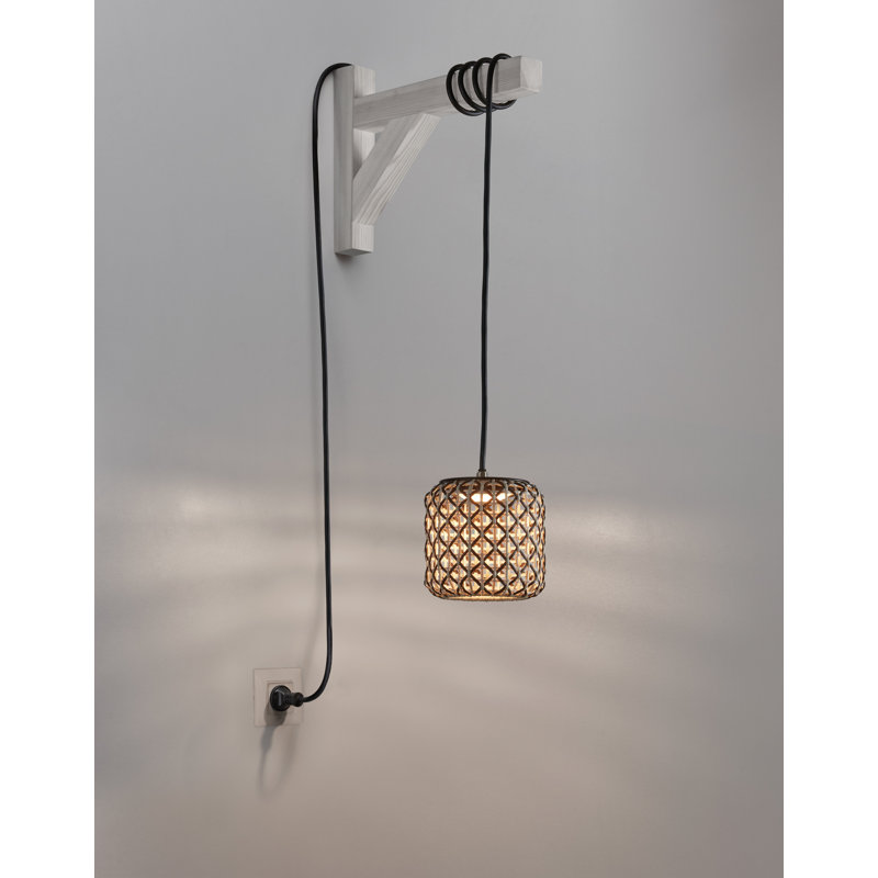 Nans 1 - Light LED Pendant, Brown
