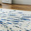 Paint Hand Tufted Area Rug in Blue-855206518