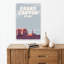 Grand Canyon vu du ciel - Affiche murale rétro vintage abstraite de montagne-720739853