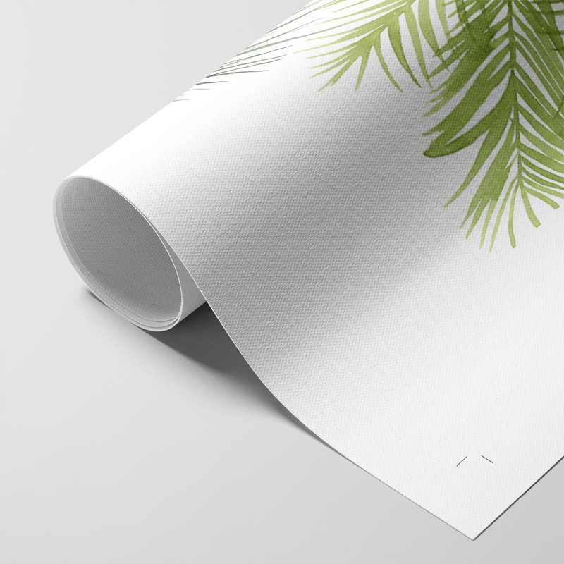 Plant Bath II - Impression sur toile seulement - NON-CADRE, H 18 po x l 12 po