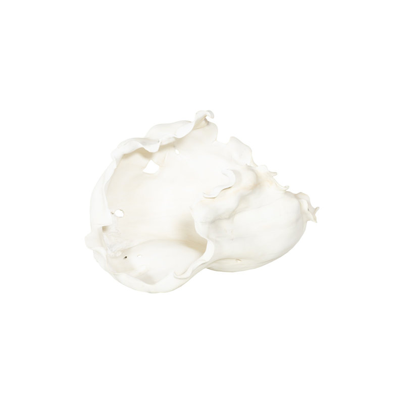 Cast Root Bowl, Open, Faux Bleached