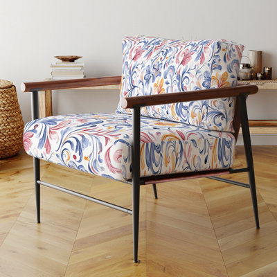 Chaise d'appoint French Country - Fauteuil Calm Curl