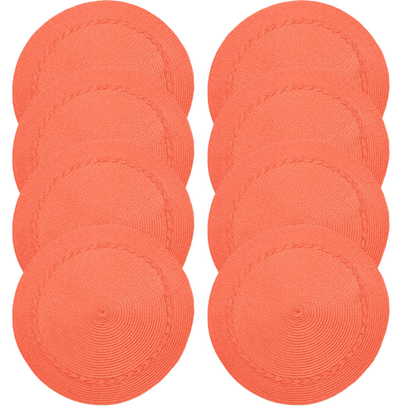 Naomie Polypropylene Plastic Round Placemat