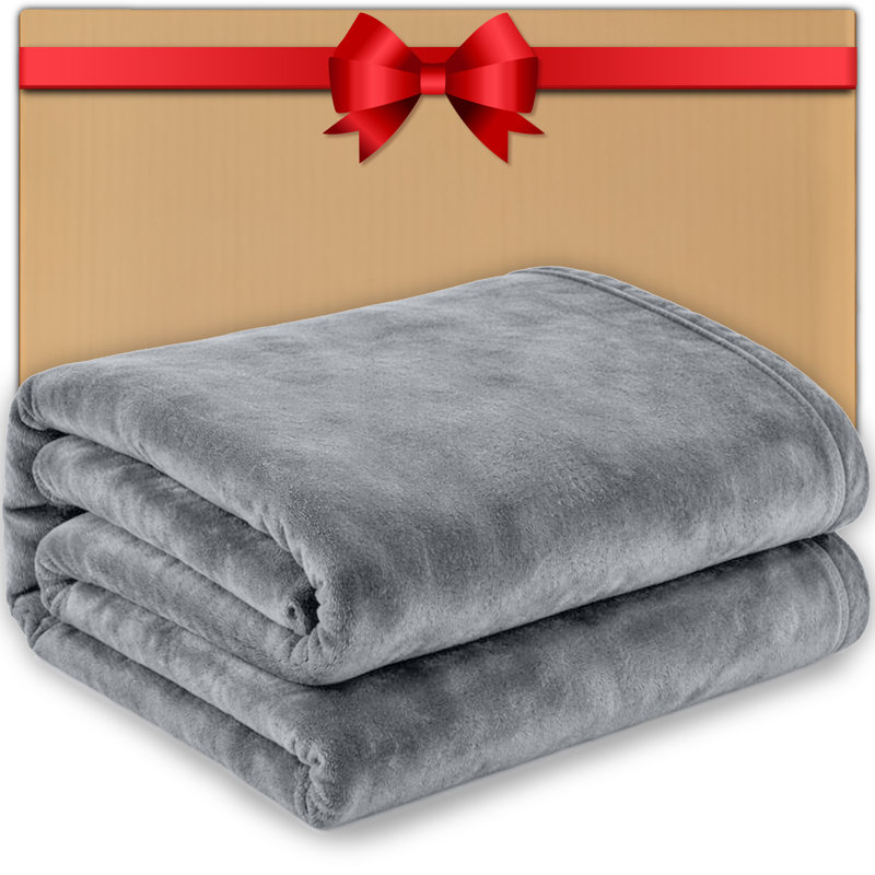 Machine Woven Throw Blanket, 220cm x 240cm