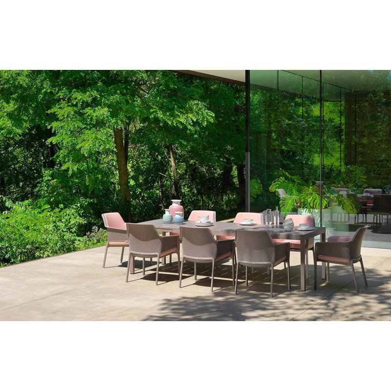 Net Outdoor Lounge Chair, Anthracite