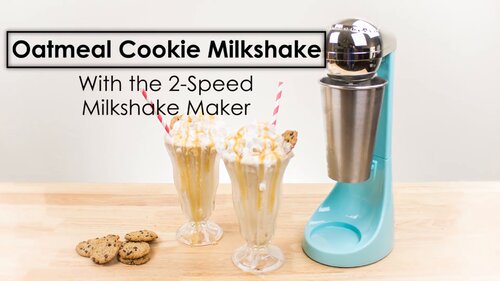 Best Deal for Electric Milk Shaker Mixer Milkshake Maker 2 Speed