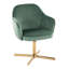 Fauteuil d'appoint pivotant Braylee-110665950-121839798