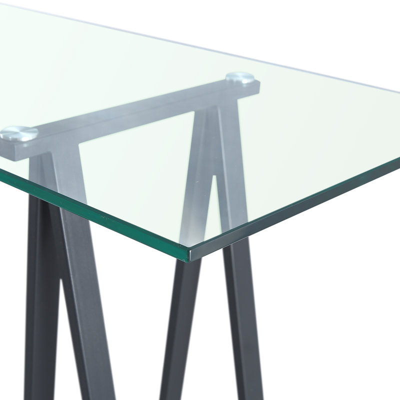 Grovebury 120cm Glass Console Table