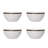 Pfaltzgraff Scroll Promenade 16-Piece Dinnerware Set, Service for 4