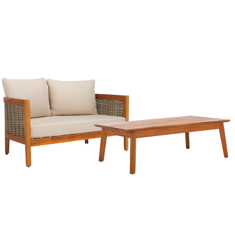 Banc de patio + table Daun