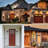 2 Packs Motion Sensor Outdoor Wall Lights - Upgrade Dusk To Dawn Porch Lighting, LED Exterior Lantern Fixture Wall Sconce, Waterproof Outside Light For House, Black Anti-Rust Lamp For Garage Doorway-2008485368