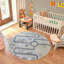 Modern Washable Rug, Pictorial Anti-Slip Rug For Living Room, Dining Room, Bedroom, Kitchen-1541564734