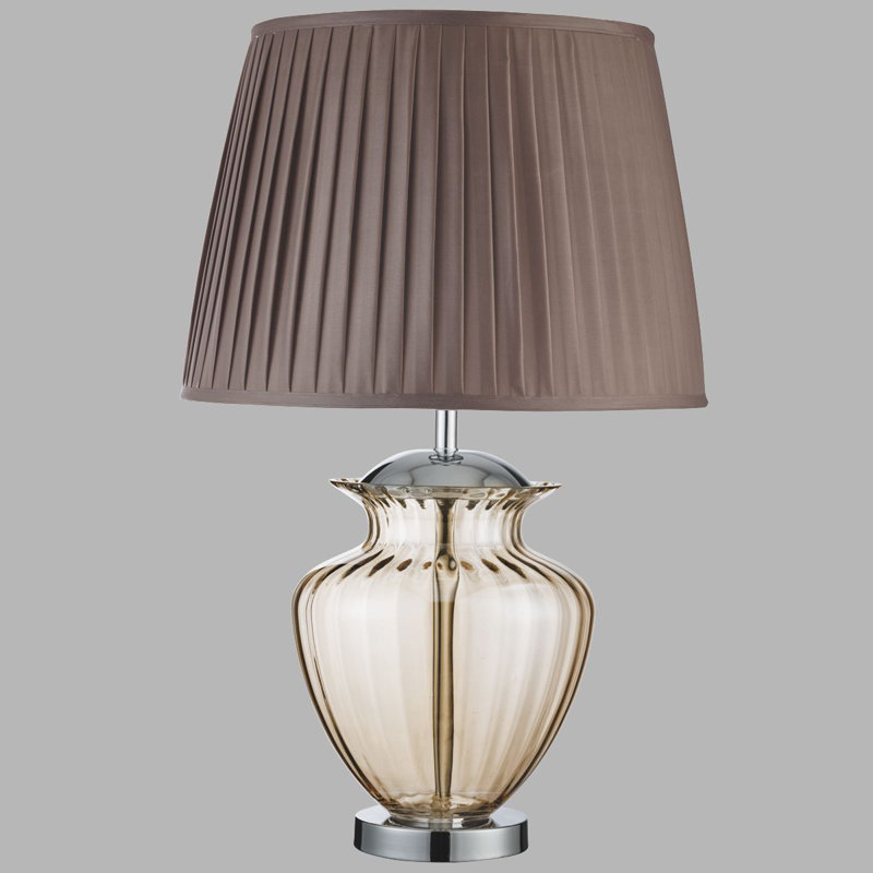 Limnia Table Lamp, Amber/Brown