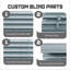 Modern PVC Faux Wood Venetian Window Blinds, Moisture-Resistant Corded Shades-1294846727-1294846751