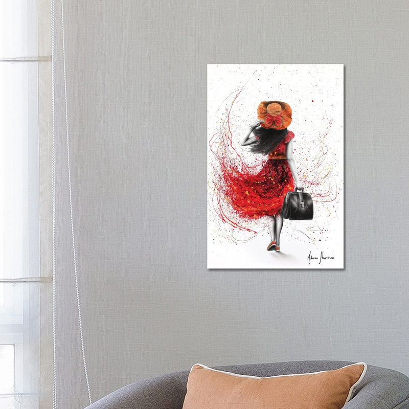 Roaming Ramona by Ashvin Harrison - Print on Canvas, 66.04 cm H x 45.72 cm W x 1.91 cm D, Wrapped Canvas