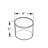 Clear Acrylic Cylinder Display, Plastic Round Container and Riser