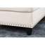 98 po de largeur faisant face à la gauche et méridienne avec. Lin en beige. Coussins modulaires en mousse. Accoudoirs arrondis. 71 po x 33 po. 172,98 lb beige coussiné - large, texturé,-2067319047