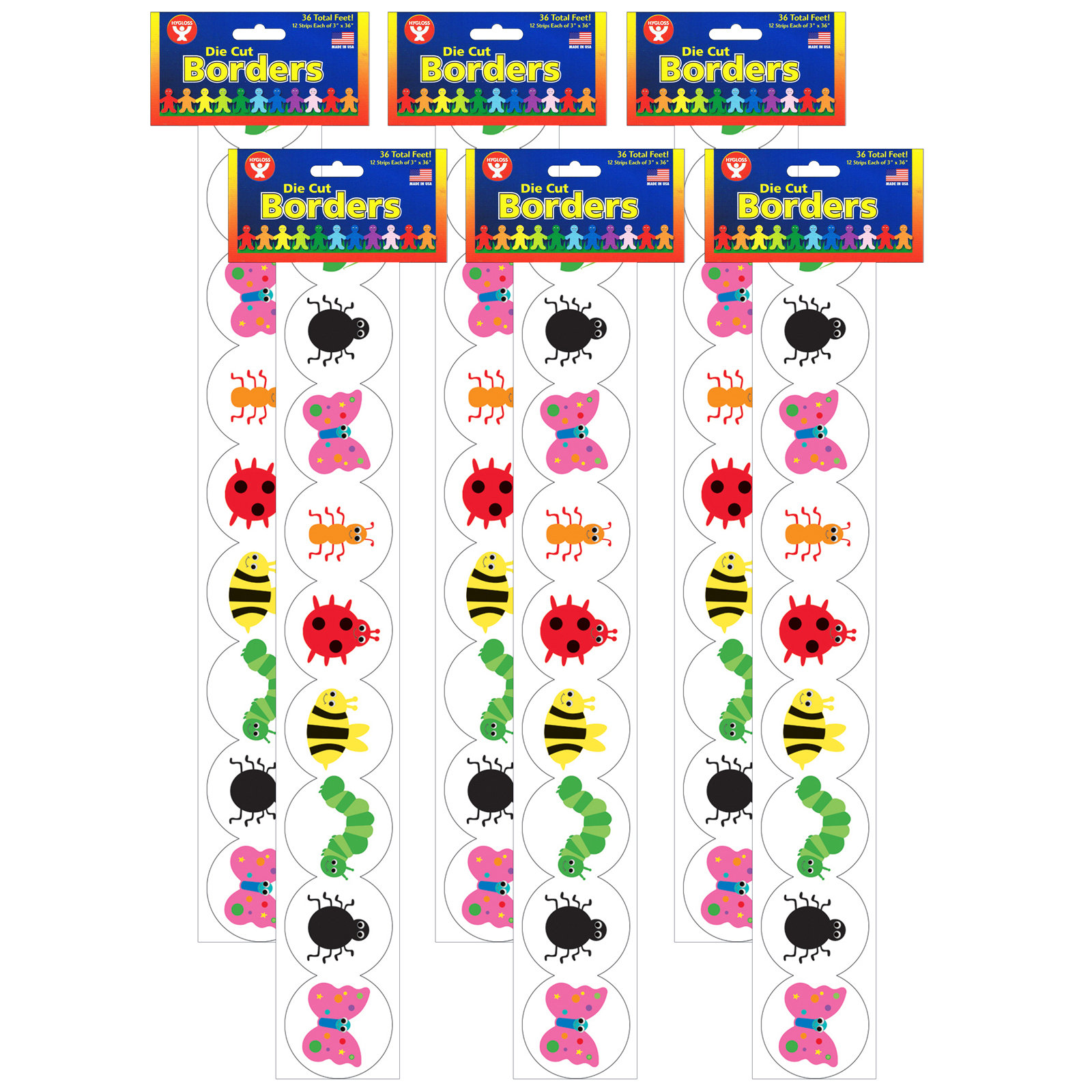 Hygloss Products Inc Bugs Border | Wayfair