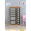Armoire polyvalente moderne | 100% panneau de particules enduit de mélamine, épaisseur: 0,7 pouce | Comprend de nombreuses tablettes, des pieds en plastique et une conception murale | Parfait pour le bureau à domicile, le salon ou les solutions de rang-928455652-928455653