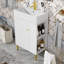 Ensemble de meuble-lavabo simple 21,6 po avec plateau en céramique-61475228-55531531