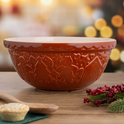 Gingerbread Lane S12 Ginger Mixing Bowl