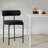 Najira 24" Upholstered Low Back Counter Stool with Metal Frame-1571508919-1571508915-1574096040