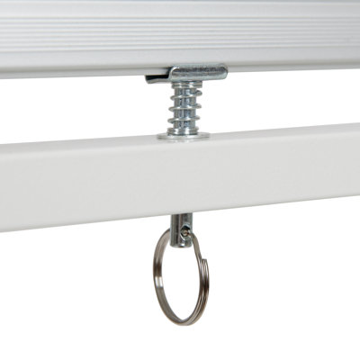 Hendrick Double-Sided Mobile Whiteboard with Pen Tray