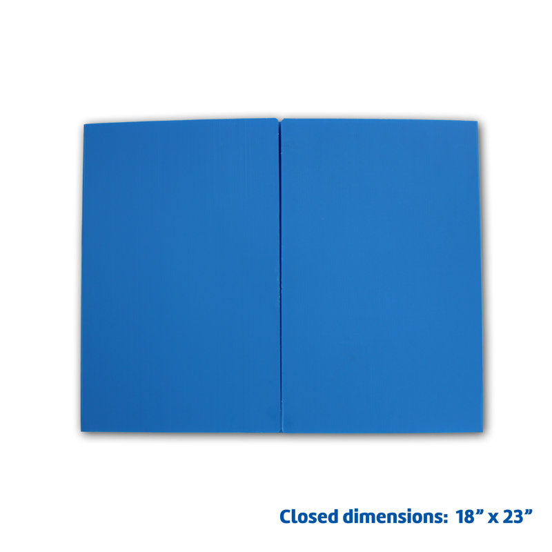 Carrelage en plastique, H 18 po x l 48 po