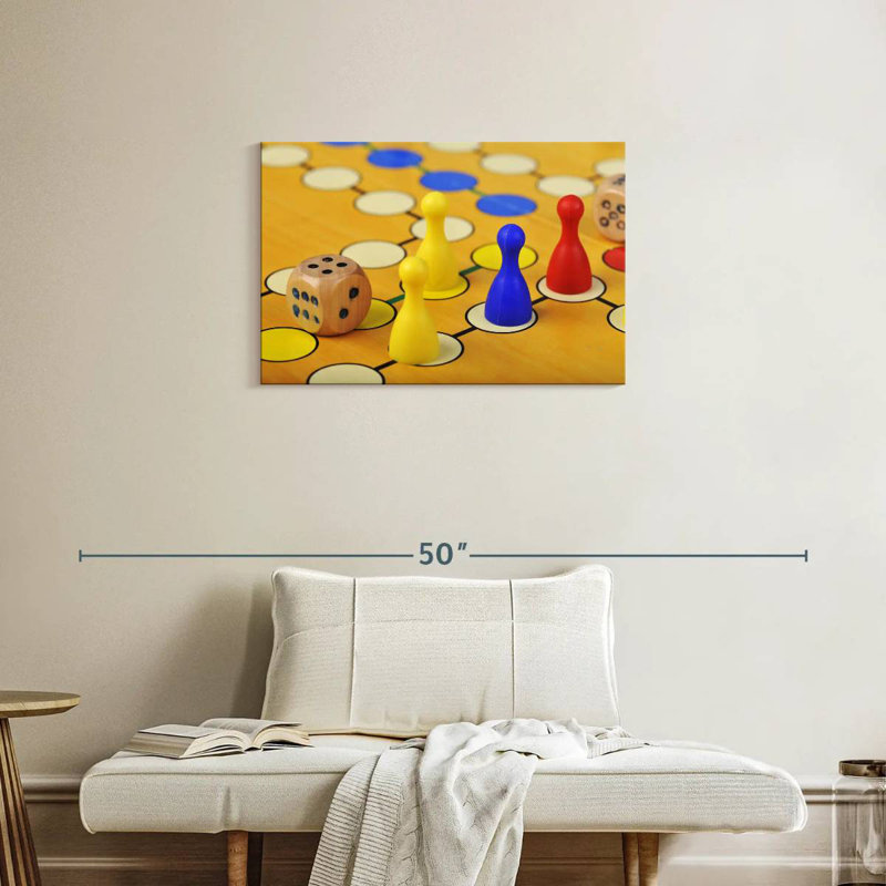 Senne Ludo Game, 20" H x 30" W