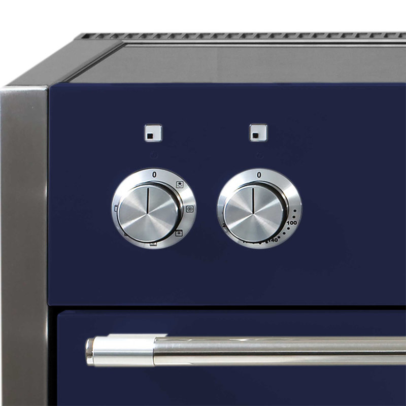 Mercury 48" 6 Cubic Feet Dual Fuel Freestanding Convection Range, Stainless Steel, Induction