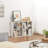 Bookcase With Storage Shelves, Modern Bookshelf For Organizer Display Stand For Home Office-540723022-540723010