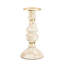 Mocha Check Pillar Candlestick