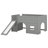 Full Size Low Loft Bed With Slide And Shelves, Wooden Low Loft Bed Frame With Storage Shelves, Door And Window Design-1886583275