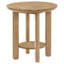 Table de bout en chêne clair