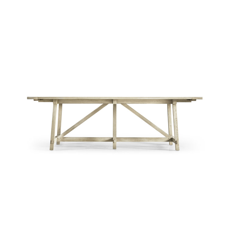 Sidereal Extendable Oak Solid Wood Dining Table