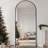 Arched  Metal Oversized Full-Length Mirror-1999766904-1991024061