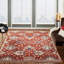 Wool Oriental Area Rug in Rust-1090724769