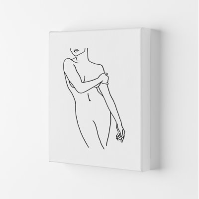 Female Front Pose - Print