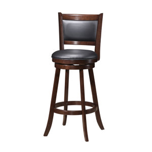Tuthill Wooden Swivel Bar & Counter Stool