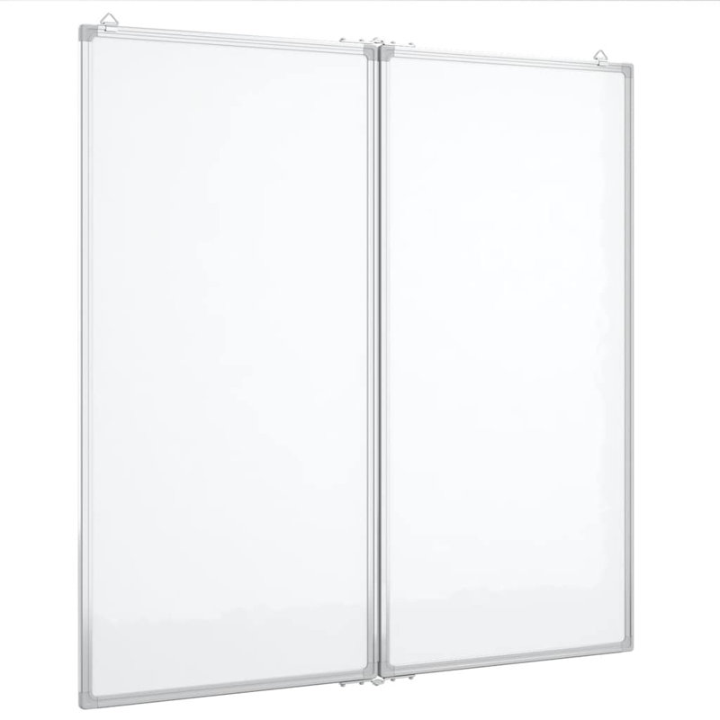 Wall Reversible Whiteboard, 80 cm x 80cm x 1.7cm