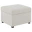 Repose-pieds avec rangement relevable