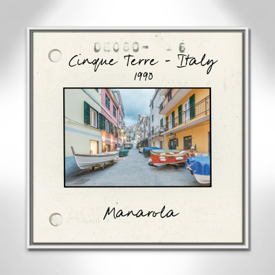 Cinque Terre, Italy - Manarola Print by Danita Delmont