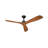 60" Ceiling Fan without Light, with Remote Control-88202016-88202018