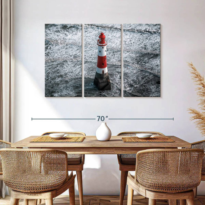 Lilie Beachy Head lighthouse, 36" H x 57" W